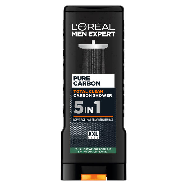 

Гель для душа мужской, 400 мл L'Oréal Paris Men expert pure carbon total clean