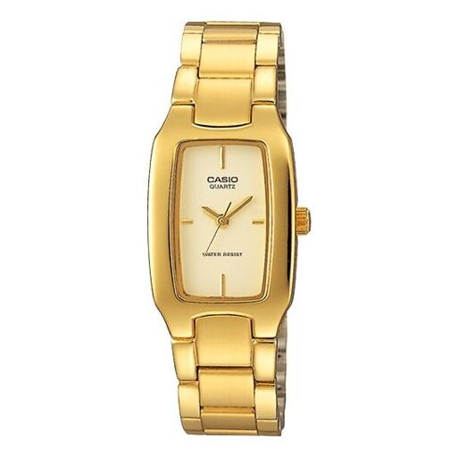 

Часы CASIO Stainless Steel Strap Quartz Waterproof White Dial White Analog, белый
