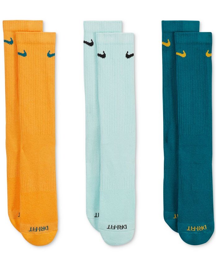 

Мягкие носки для тренировок Everyday Plus, 3 пары Nike, красный