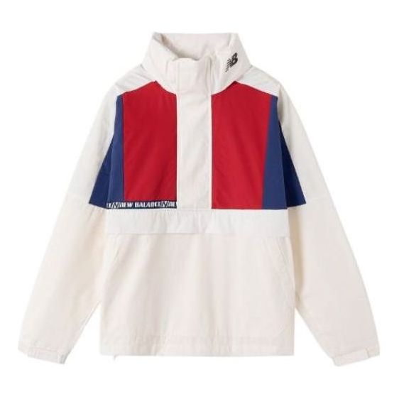 

Куртка New Balance Vintage Colorblock Jacket 'White Blue Red', белый