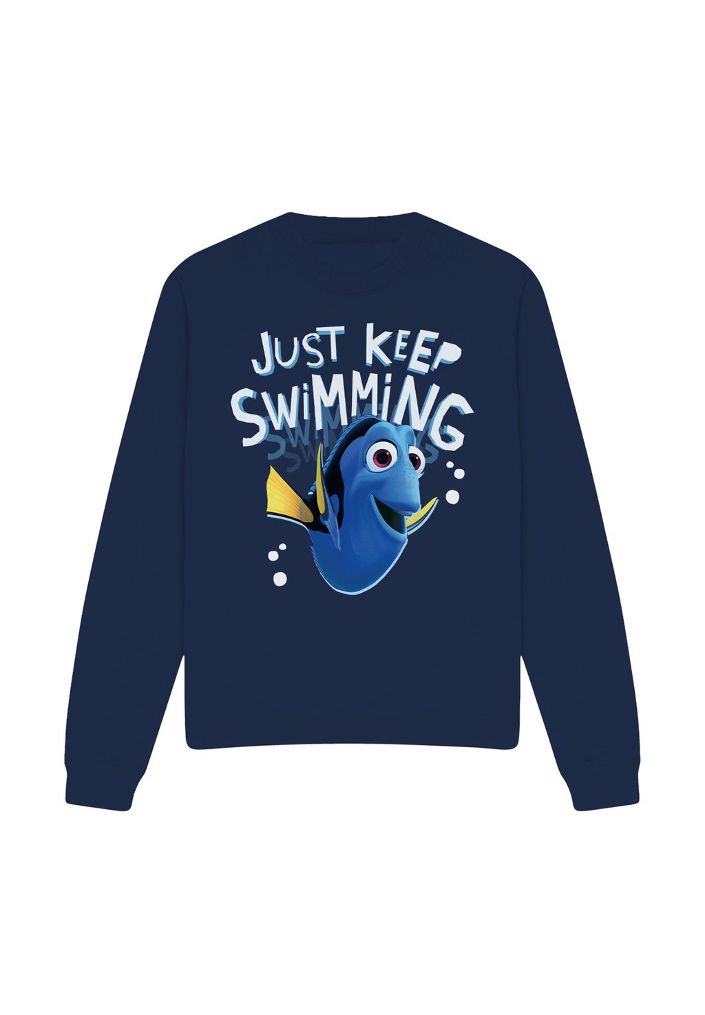 

Толстовка FINDING NEMO DORY JUST KEEP SWIMMING PRINT Disney, темно-синий