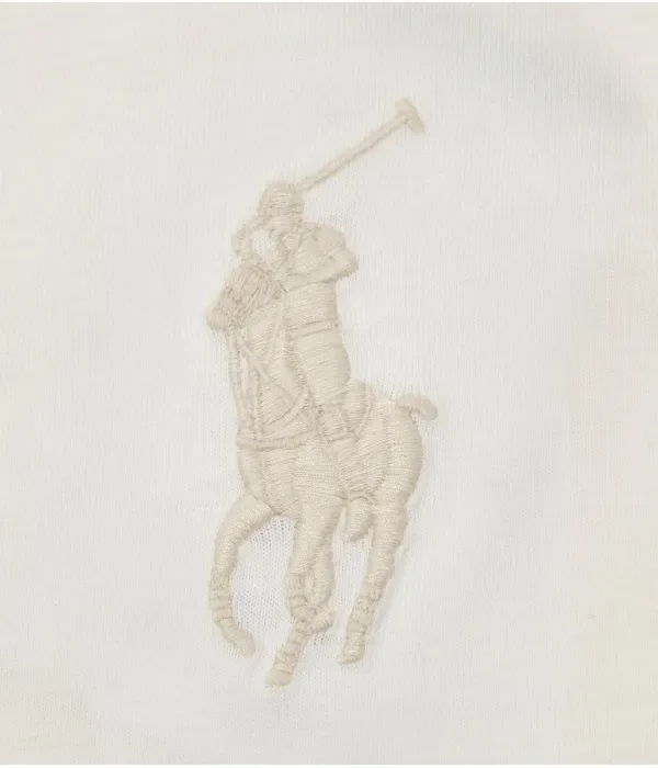 Футболка regular fit Polo Ralph Lauren, экрю — фото 3