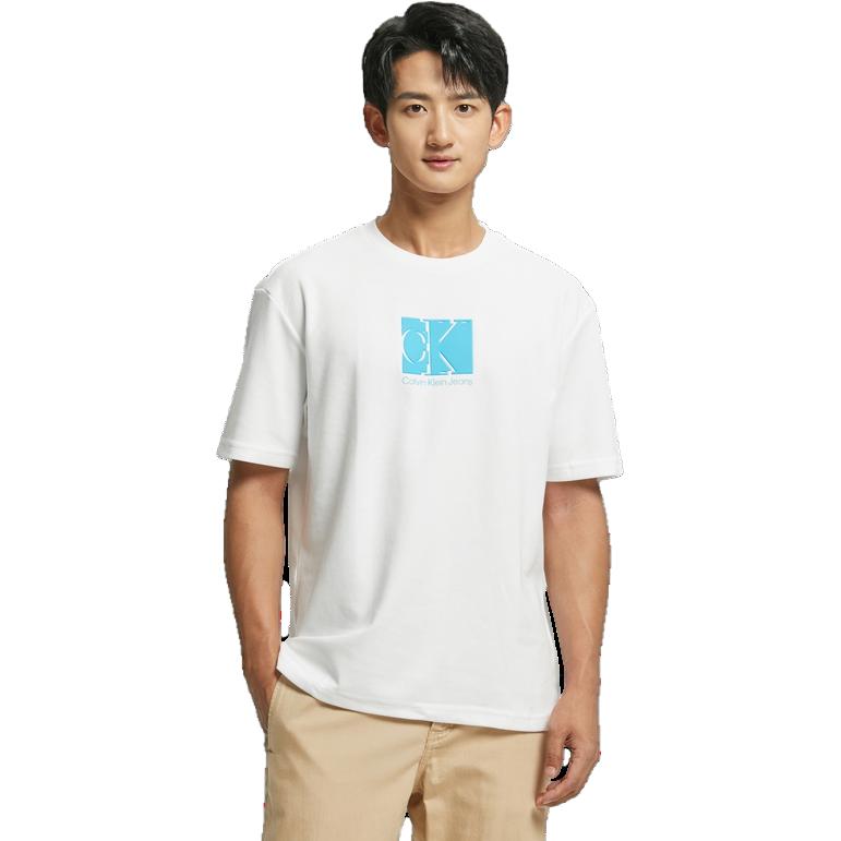 

Футболка мужская Calvin Klein, светло-голубая, Синий, Футболка мужская Calvin Klein, светло-голубая