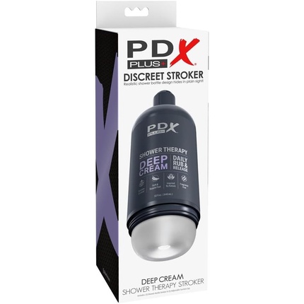 

PDX PLUS Stroker Discreet Design Бутылка для шампуня Deep Cream Pipedream