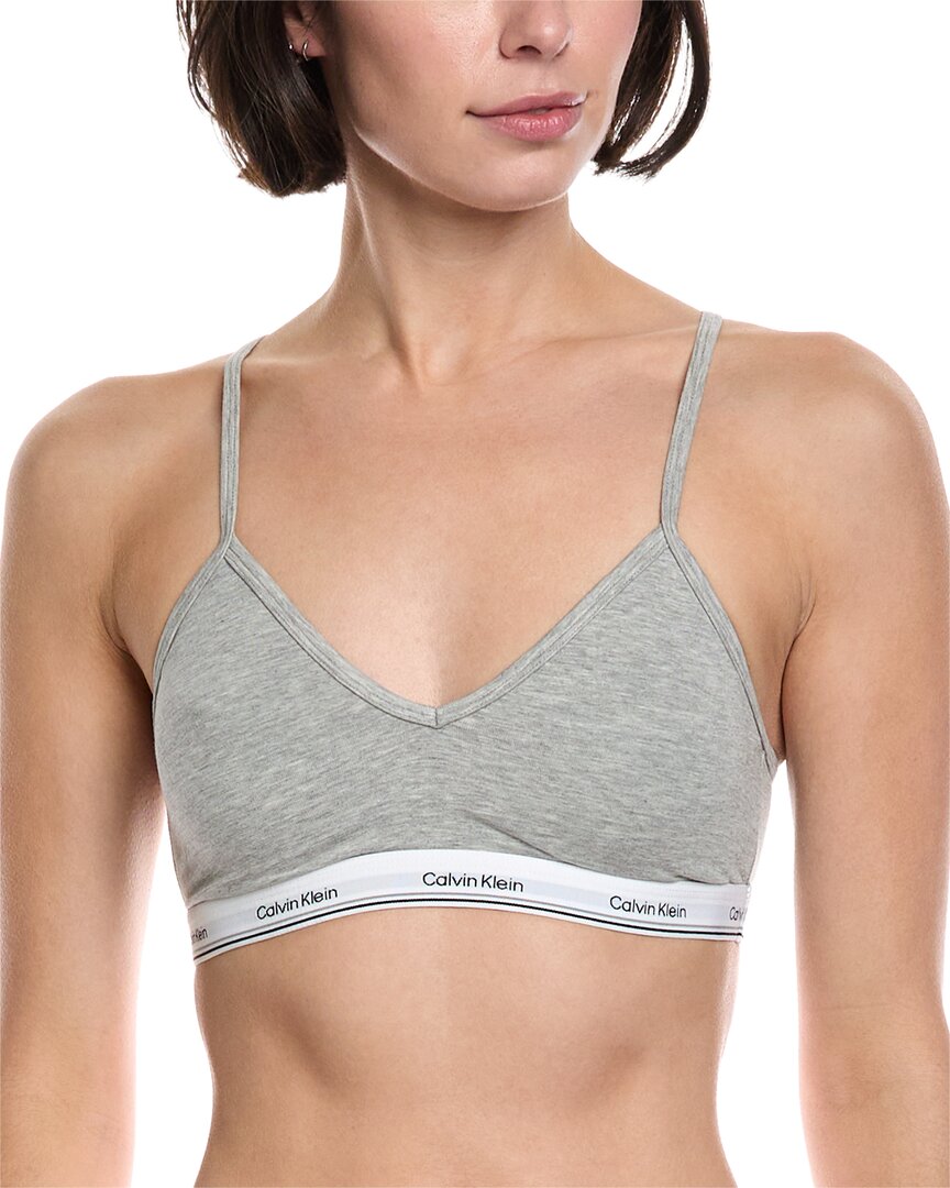 

Бюстгальтер Calvin Klein, серый