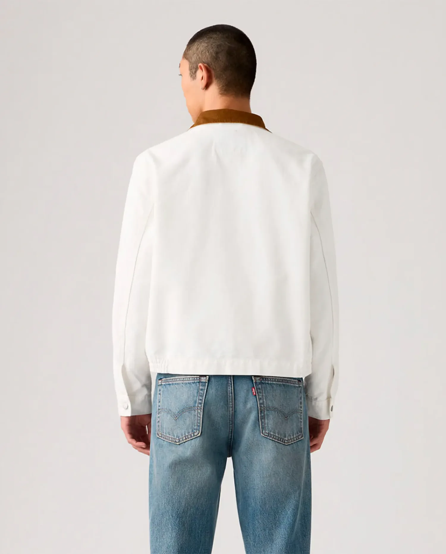 Мужская джинсовая куртка Levi's, белый — фото 2