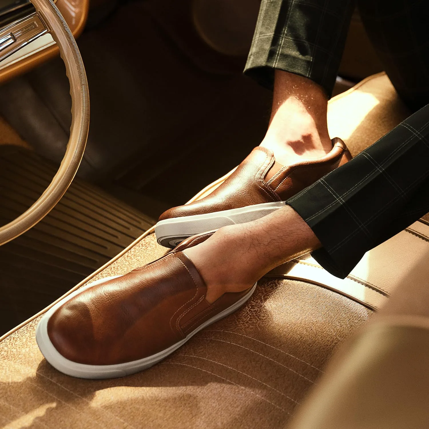 Мужские лоферы Dr. Scholl's Shoes Madison Cfx, темно-синий — фото 2