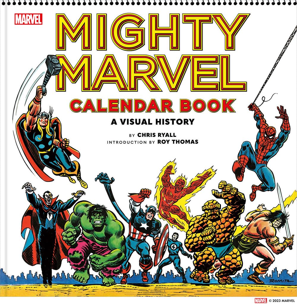

Mighty Marvel Calendar Book: A Visual History: The Marvel Comics Calendar Book: 1975-1981 (Harry N. Abrams)