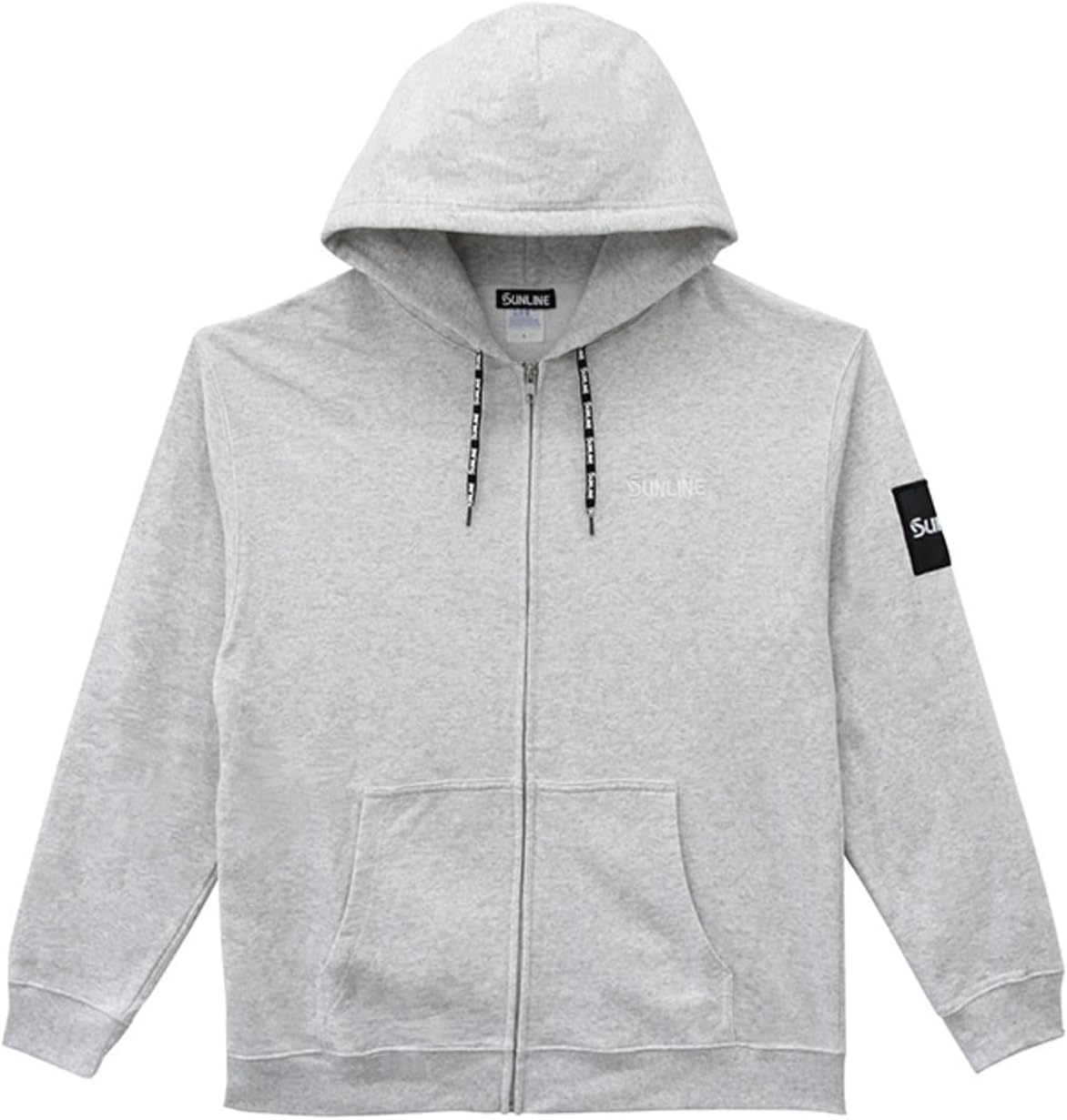 

Худи для рыбалки SUNLINE, толстовка на молнии, цвет пепельный L, пепельный