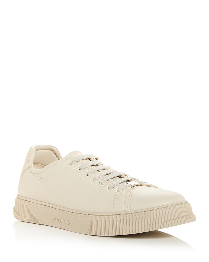 

Мужские кроссовки Bruce Low Top FERRAGAMO, белый