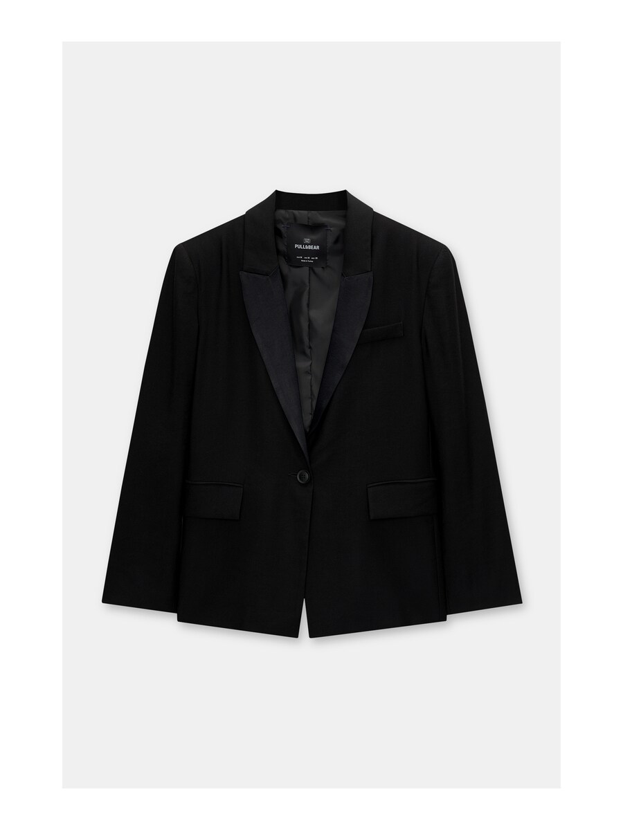 

Блейзер Pull&Bear, черный