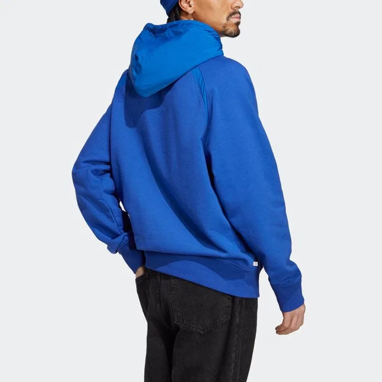 Толстовка мужская синяя с капюшоном Regular Adidas Originals, Blue — фото 3