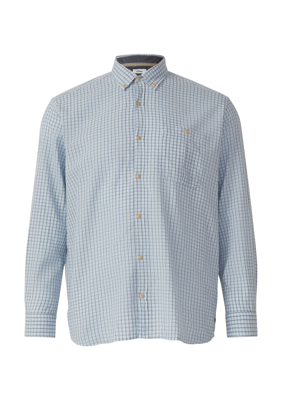 

Рубашка на пуговицах классического кроя s.Oliver, Light blue