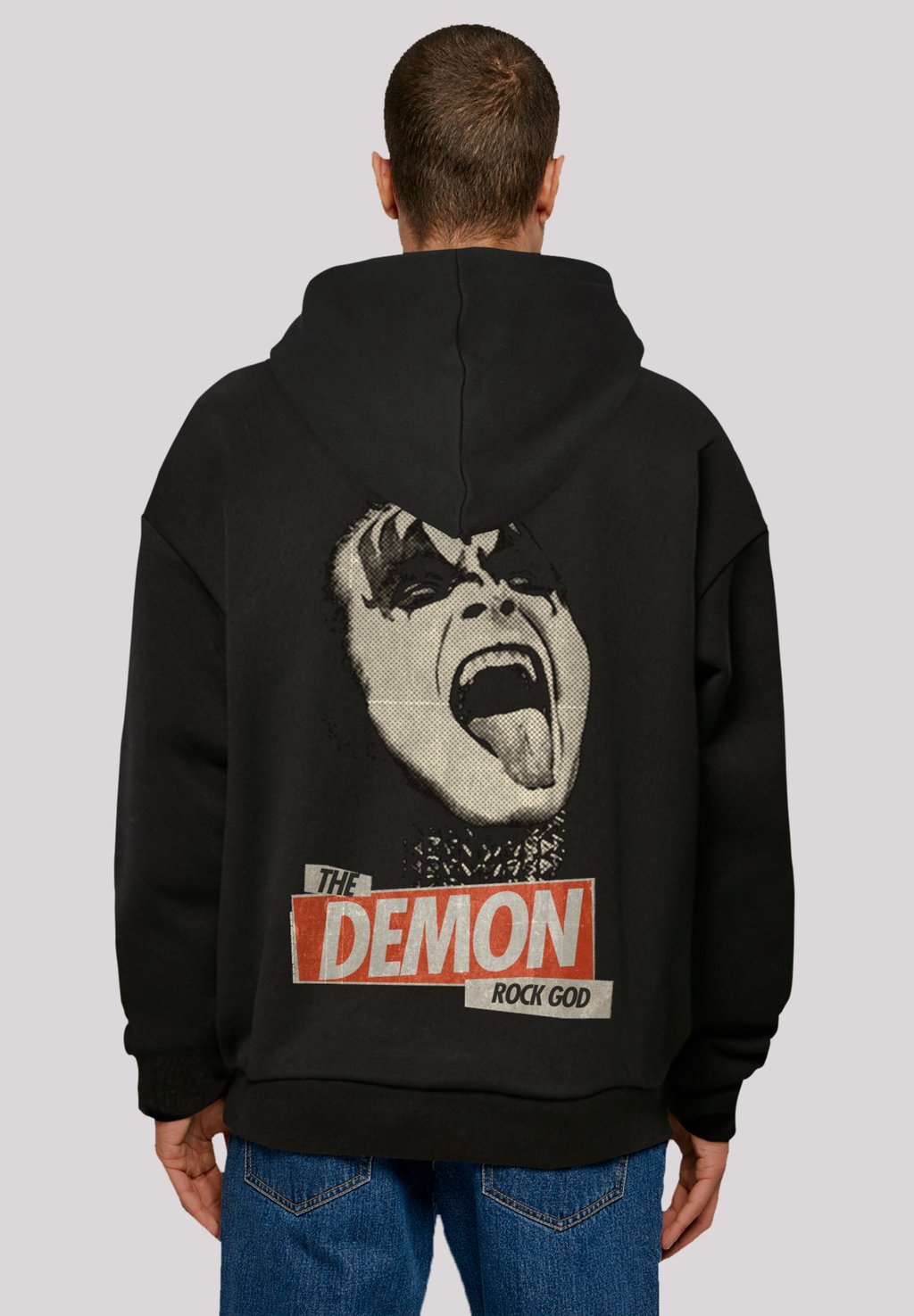 

Толстовка KISS ROCK MUSIC GOD - Hoodie F4NT4STIC, черный