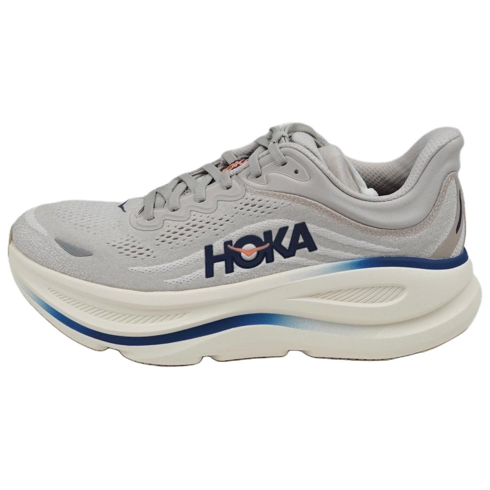 

HOKA ONE ONE Bondi 9 Slip Resistant, Abrasion Resistant, Breathable, Lightweight Running Shoes мужские светло-серые