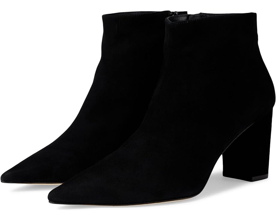 

Ботинки Stuart Weitzman Stuart 75 Zip Bootie, цвет Black 2