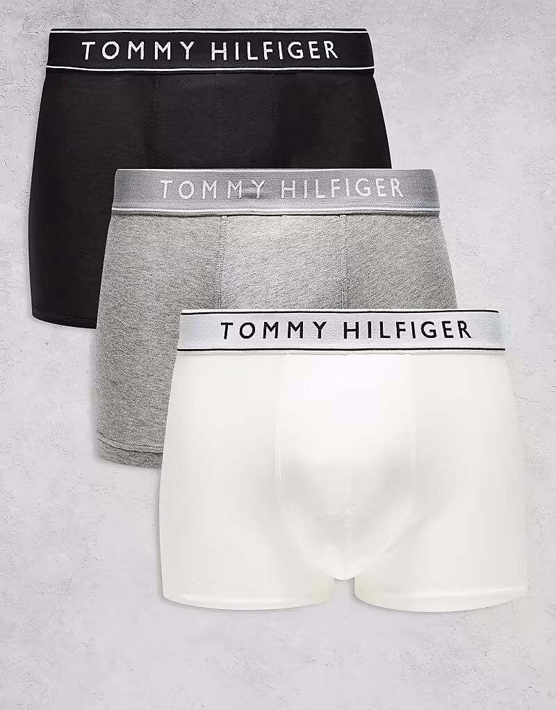 

Набор из 3 чемоданов Tommy Hilfiger для повседневной носки в сером/черном/белом цвете