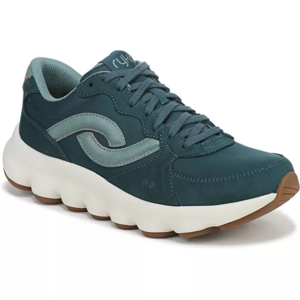 Подфлоу ретро кроссовки для ходьбы женские Ryka, цвет deep sea green