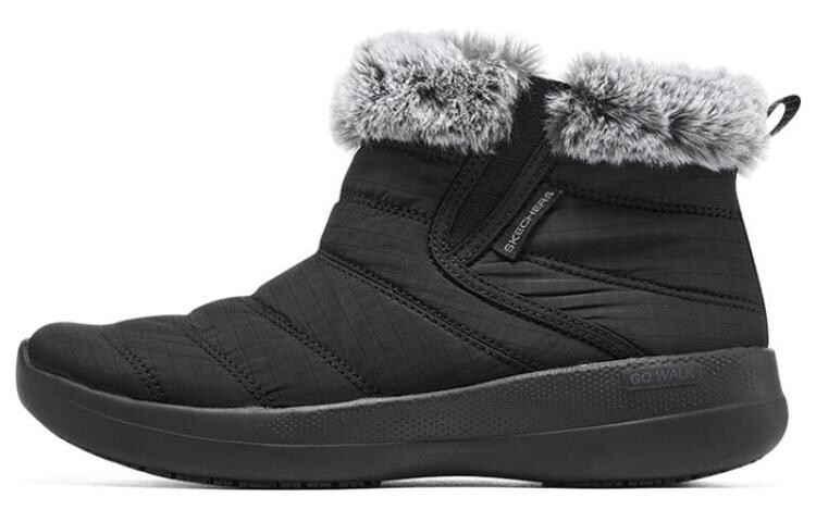 GO WALK Stability Snow Boots женские черные/серые Skechers