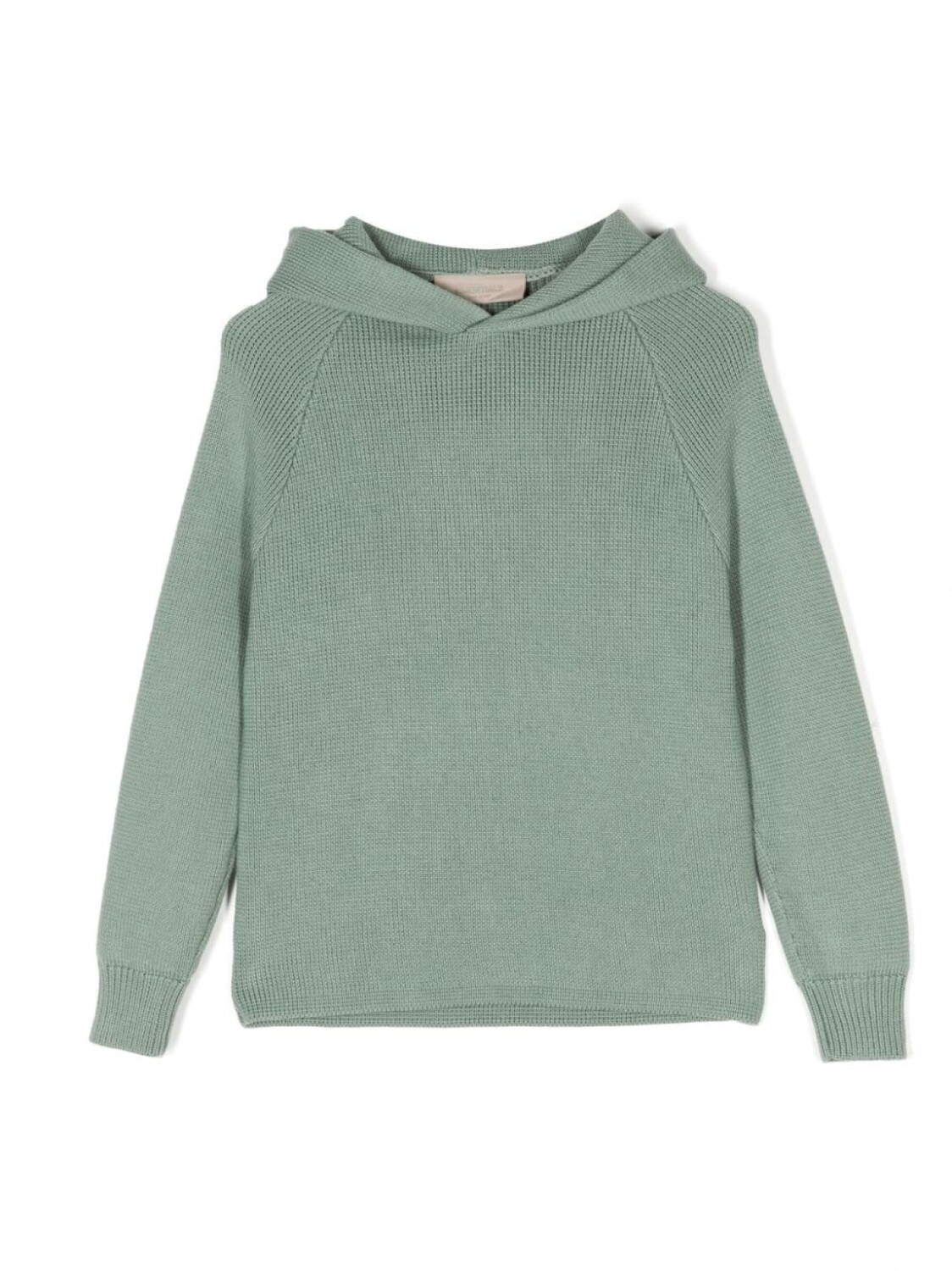 

FEAR OF GOD ESSENTIALS KIDS худи с нашивкой-логотипом, зеленый