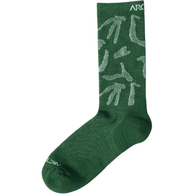 

Однотонные носки до середины икры унисекс 1 упаковка Arcteryx, 1 Pack (Eden/белый)