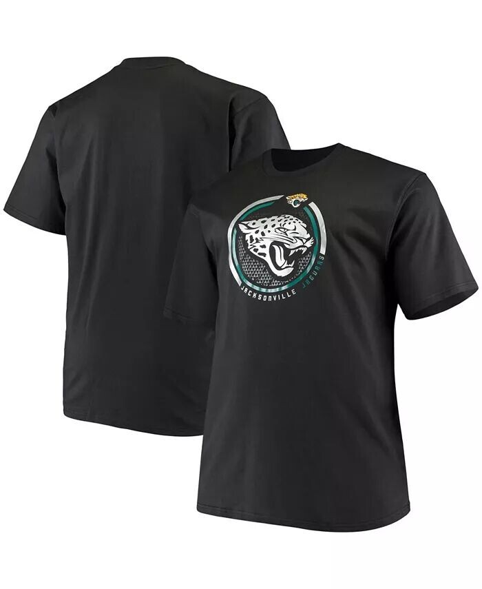 

Мужская черная футболка Big and Tall Jacksonville Jaguars Color Pop Fanatics