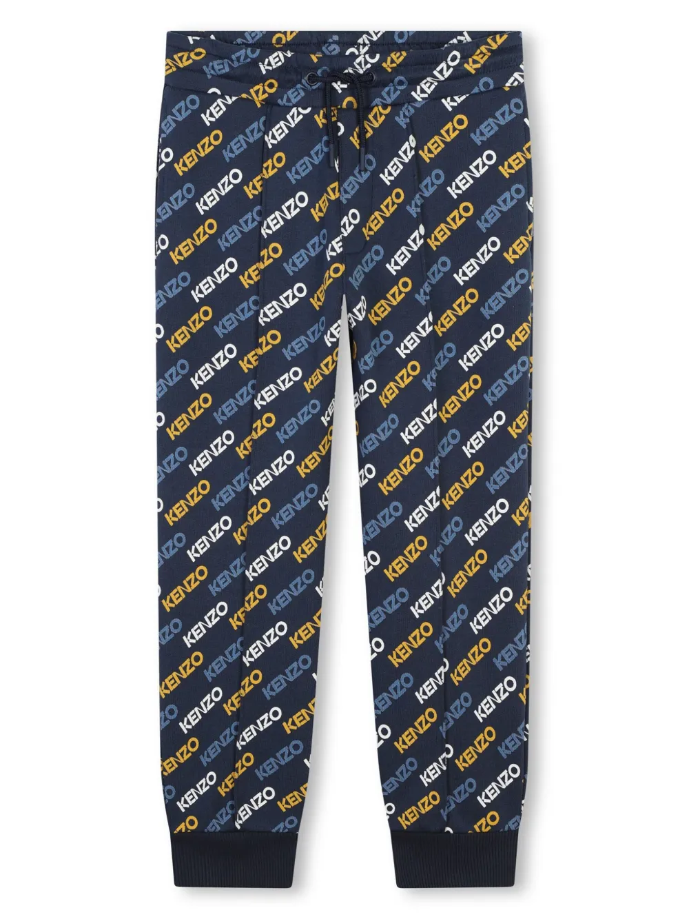 

Спортивные брюки с логотипом Kenzo Kids, синий