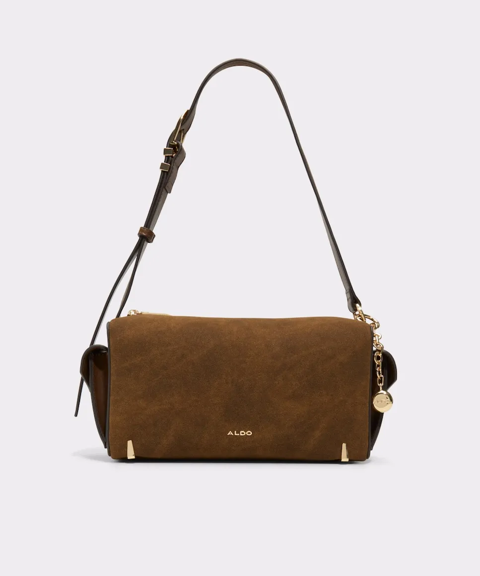 

Женская сумка через плечо с застежкой-молнией Aldo, коричневый