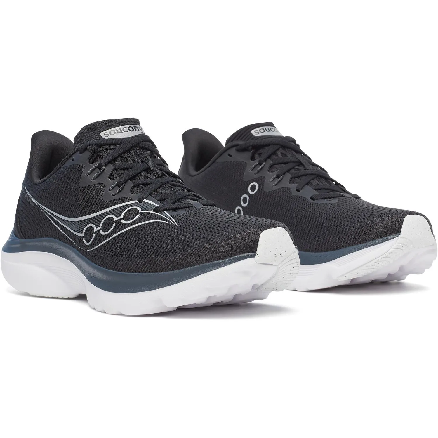 Кроссовки для бега по шоссе Kinvara 16 Saucony, Black/White — фото 3