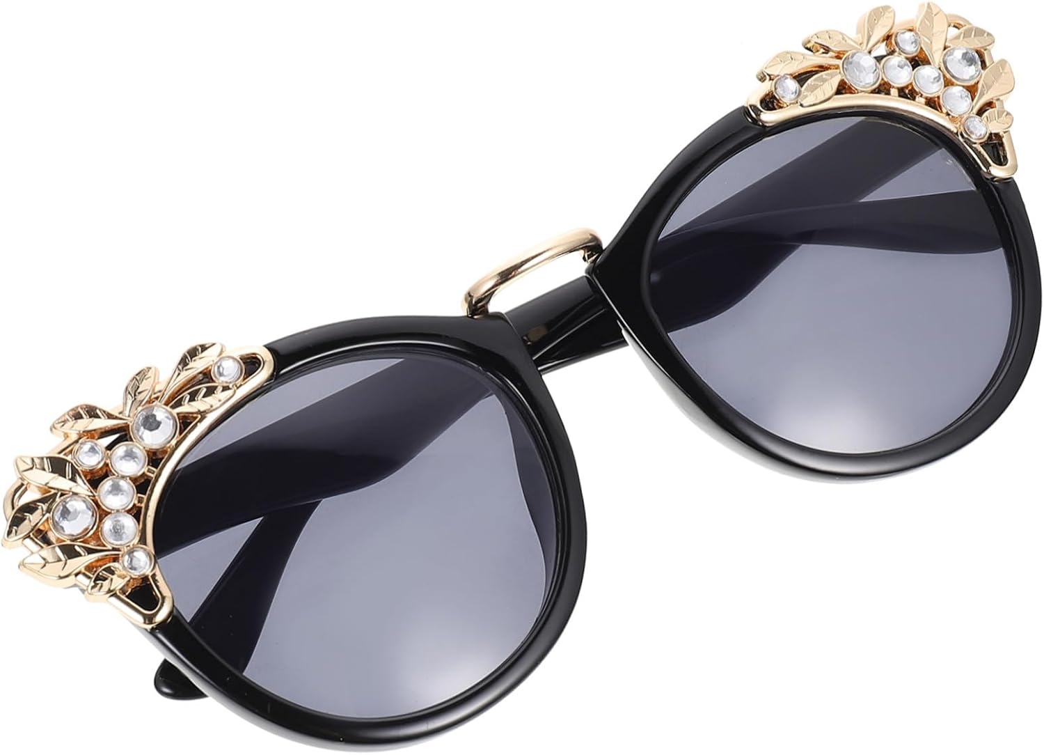 

Солнцезащитные очки PartyKindom Oversized с крупными стразами для женщин, винтажные, для защиты от ультрафиолета, идеально подходят для пляжных вечеринок, отдыха и повседневной носки. Модный аксессуар, Black