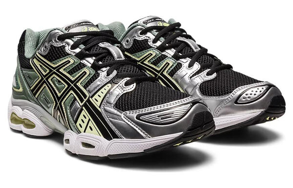 Кроссовки гель нимбус 9 спортивная обувь Asics, черный — фото 3