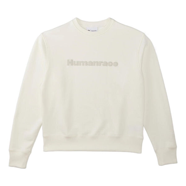 

Толстовка x pharrell humanrace logo sweatshirt 'white' Adidas, мультиколор