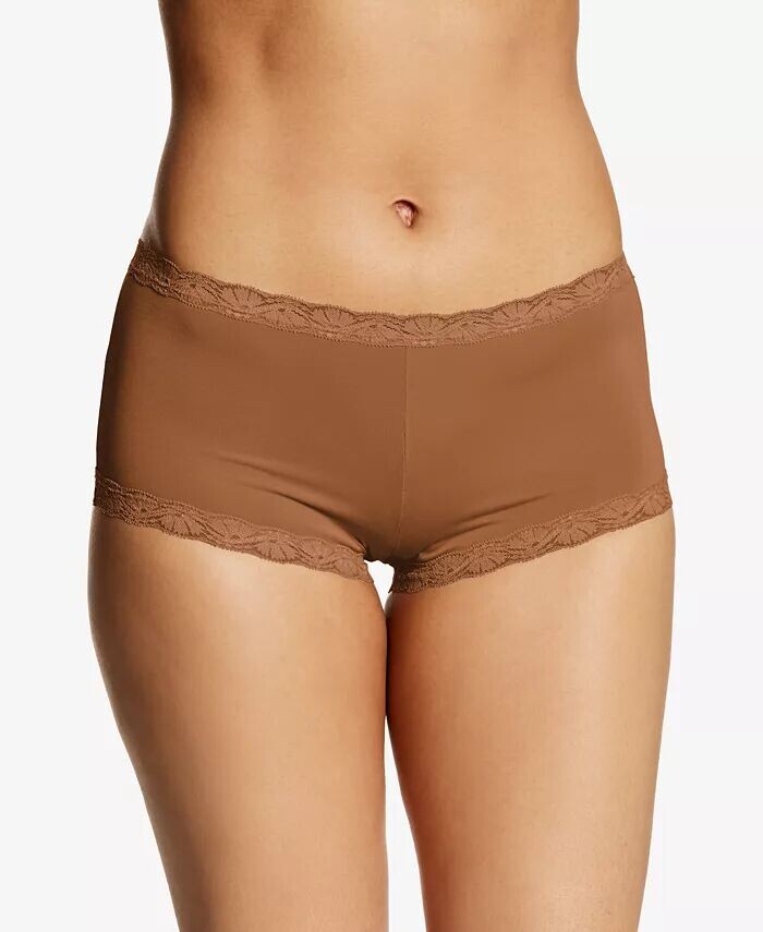 

Нижнее белье для мальчиков из микрофибры с кружевной отделкой 40760 Maidenform, коричневый