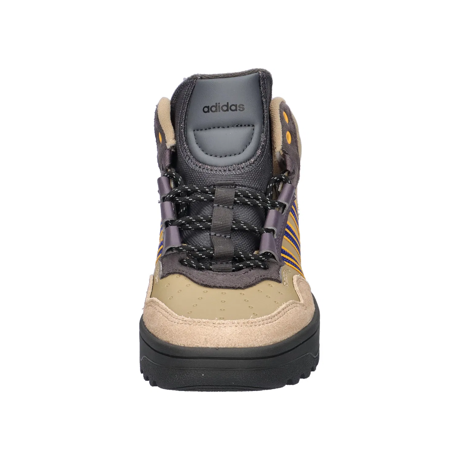 Детские полуботинки с высоким берцем HOOPS 4.0 MID WINTERIZED J, Adidas, Цвет Grau — фото 3