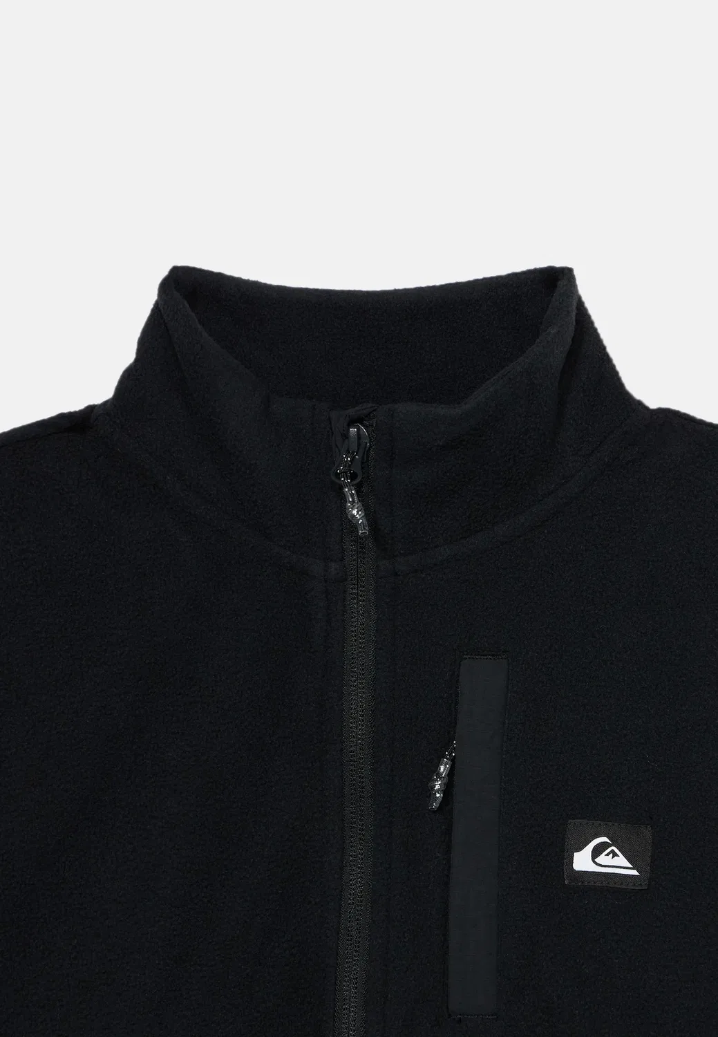 Без указания пункта назначения - толстовка на молнии Quiksilver, Black — фото 4