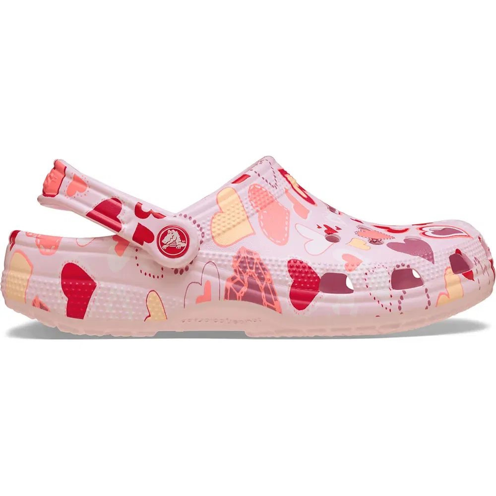 Клоги Classic VDay Crocs, розовый