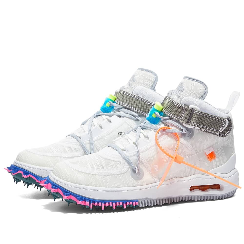 Кроссовки Nike x Off-White Air Force 1 Mid — фото 2