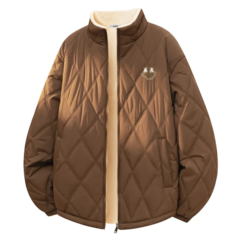 Утепленная куртка-пуховик детская B Smile Wreath Chest Logo MINISO, Thermal Caramel Brown