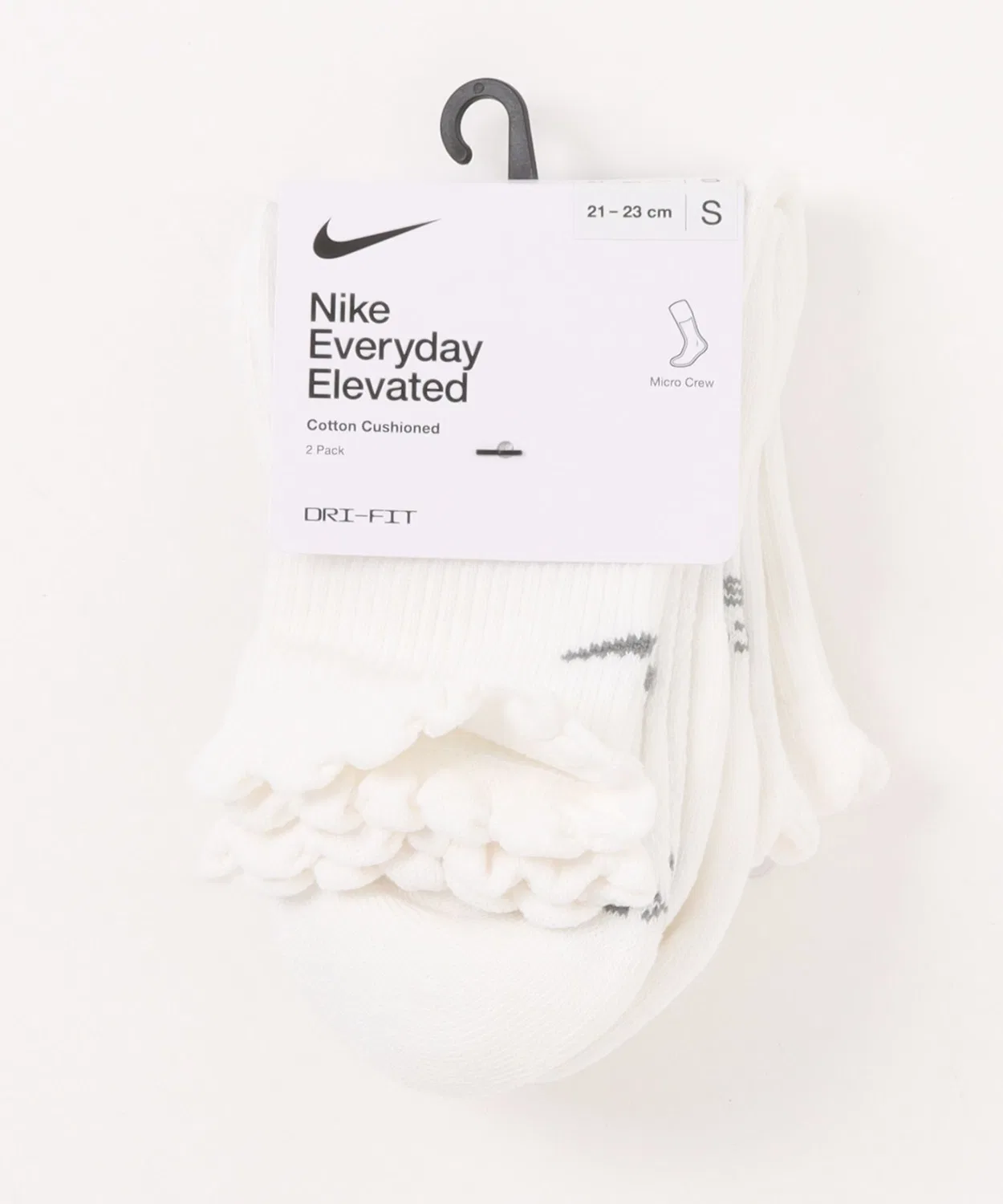 Мужские носки с поддержкой свода стопы, 2 пары NIKE, Black