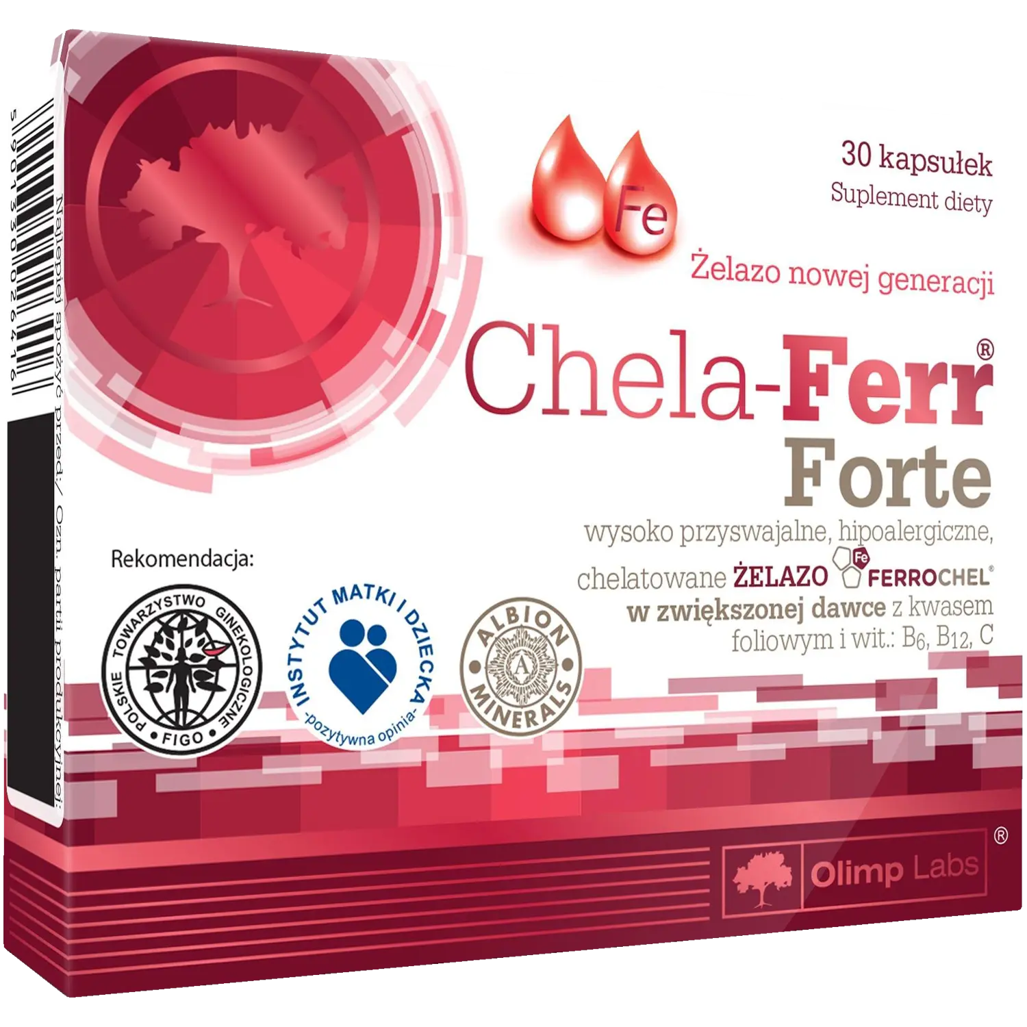 

Olimp Chela-Ferr Forte капсулы, 30 капсул/1 упаковка