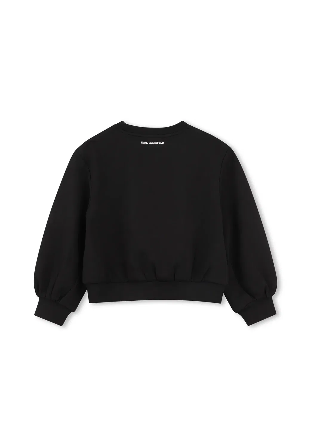 Толстовка Karl Lagerfeld Kids, Black — фото 2