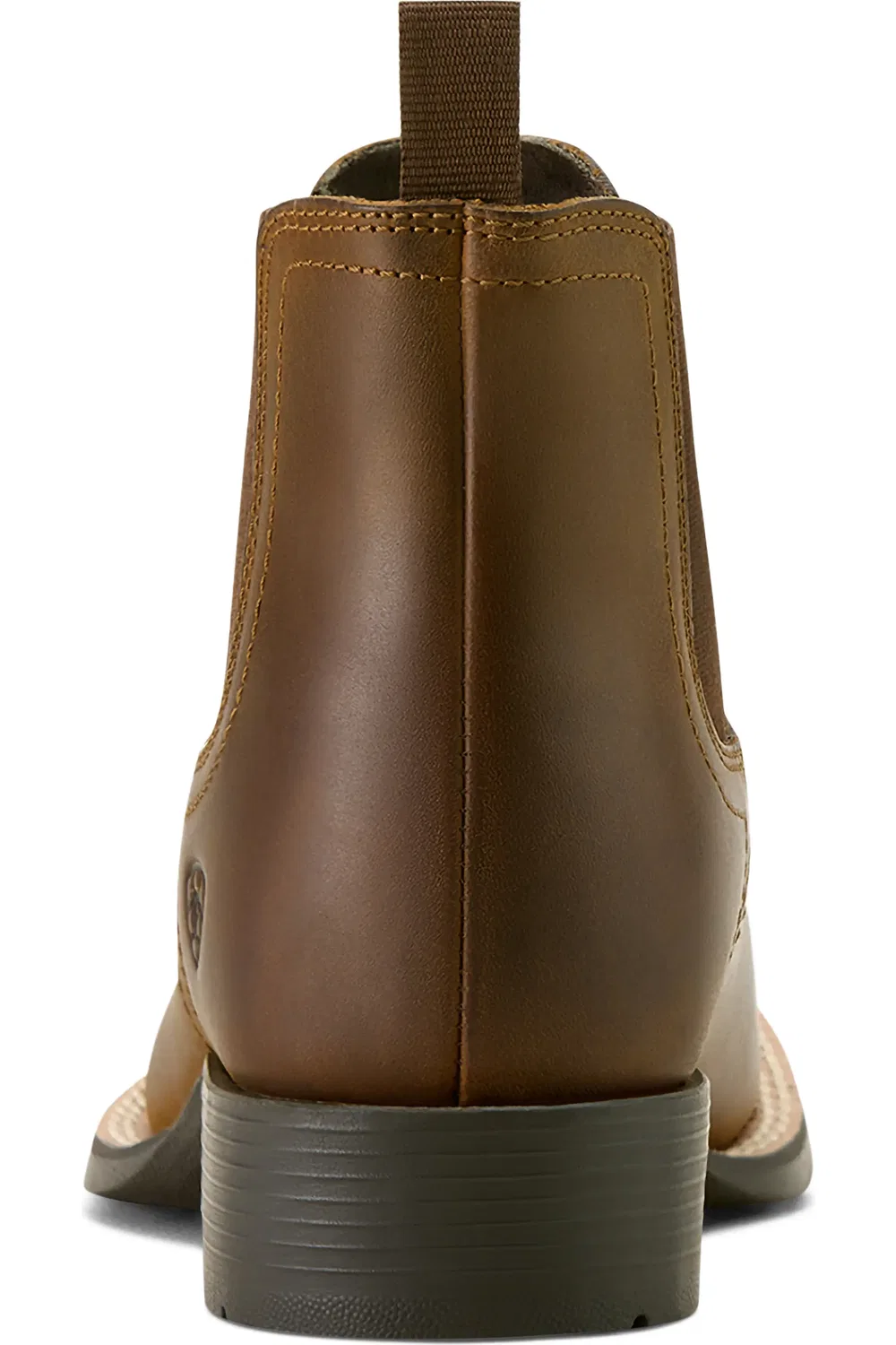 Детские ботинки челси с квадратным носком Booker Western Ariat, Distressed Brown — фото 4