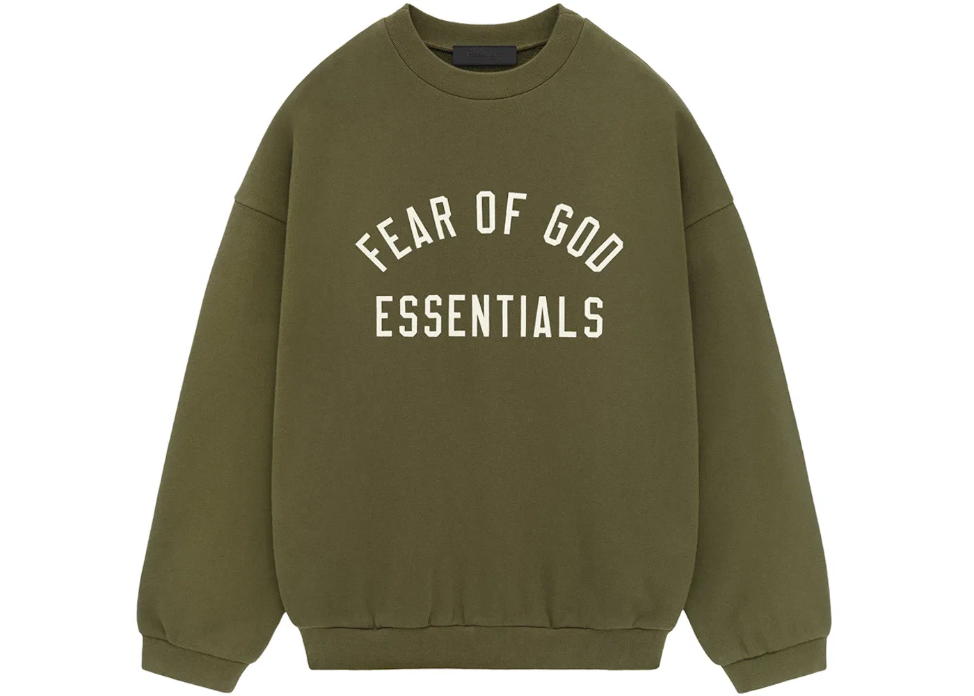 Мужской свитшот с длинным рукавом Crewneck Fear of God, Military