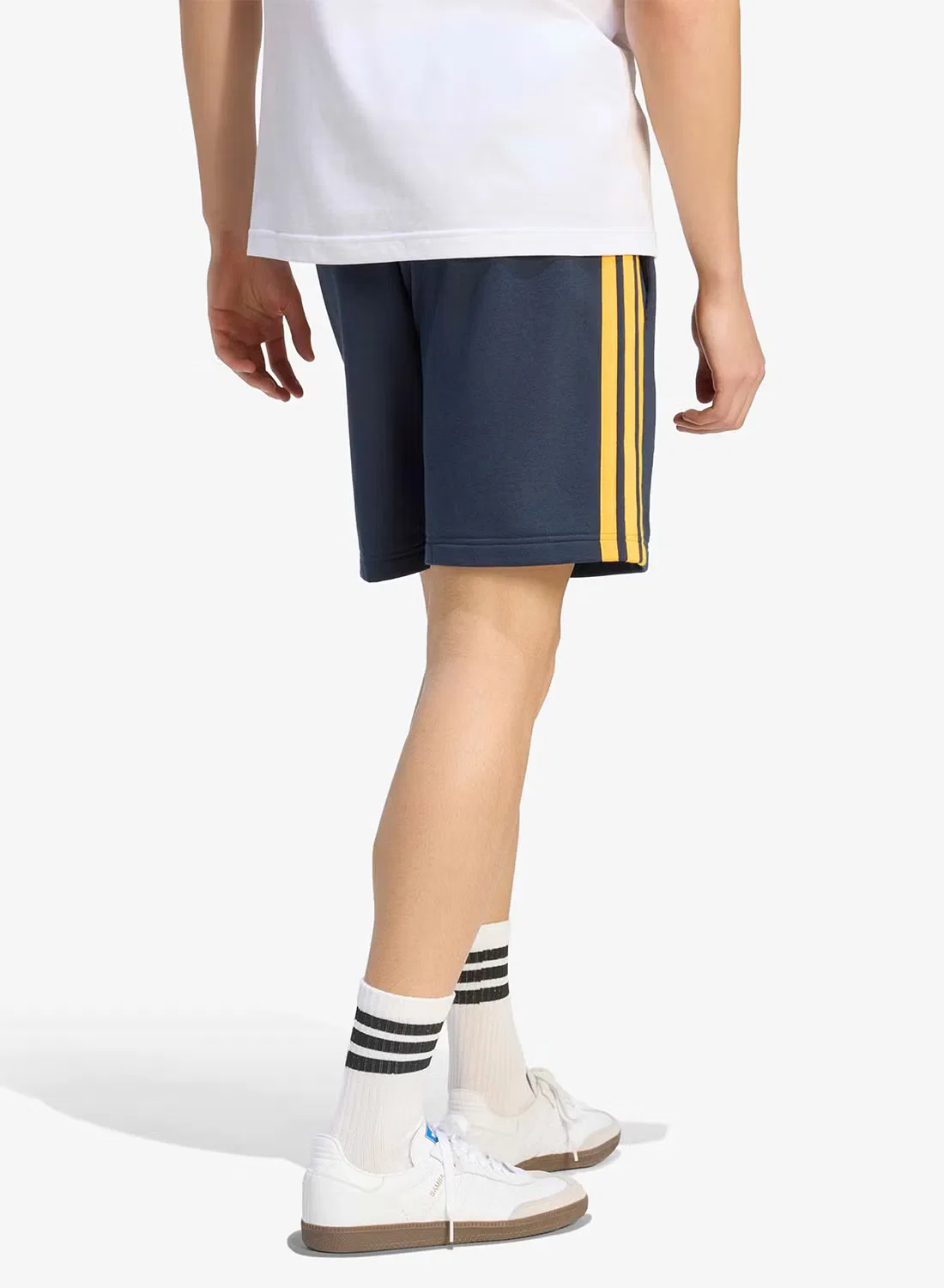 Шорты с логотипом Real Madrid DNA Adidas, белый — фото 2