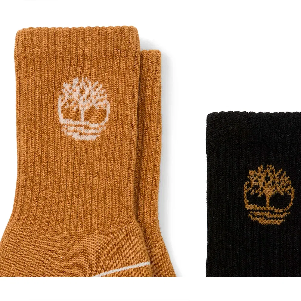 Детские носки для девочек с логотипом Tree Logo Timberland, Multicolor — фото 3