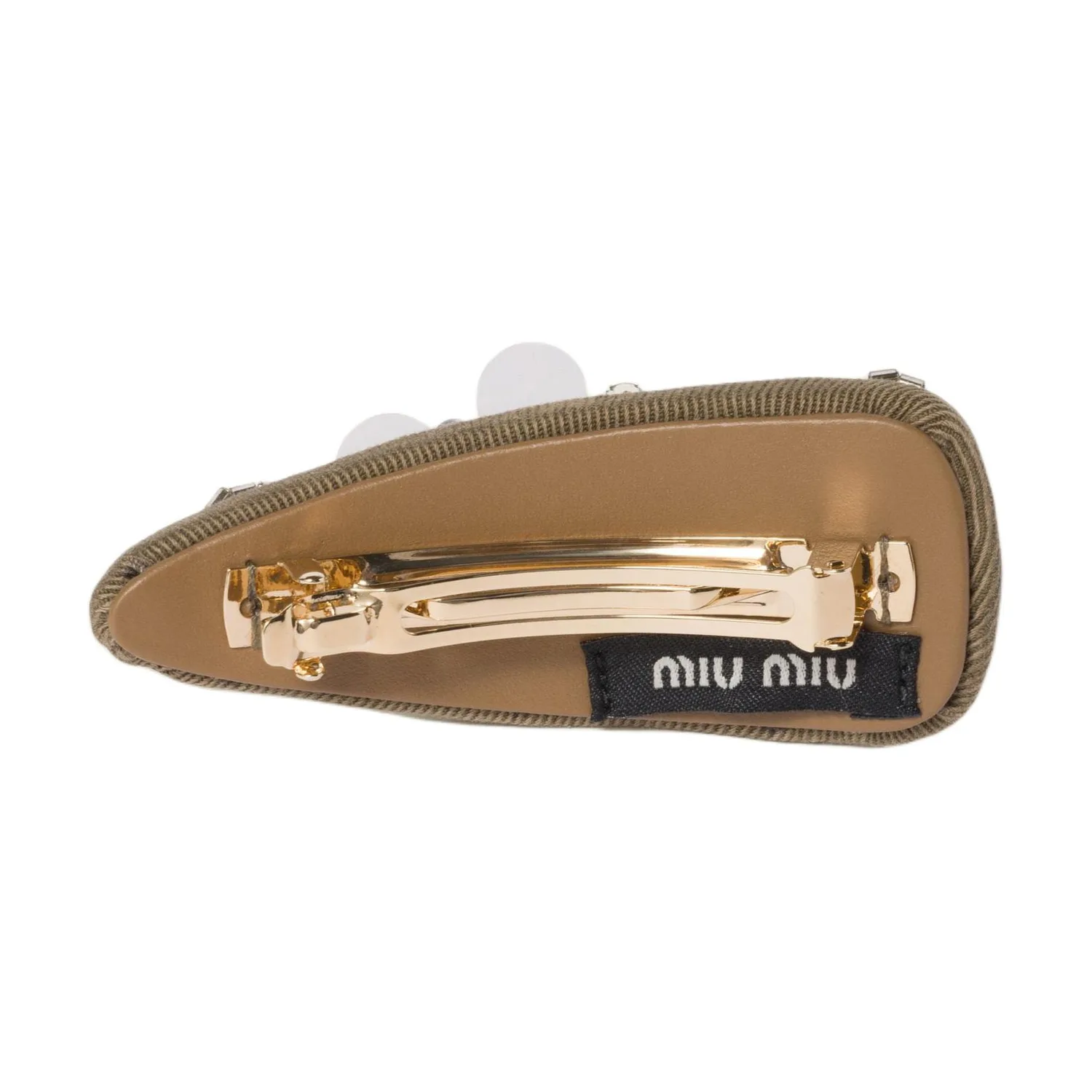 Зажимы для волос из овчины Unisex Tundra MIU MIU, tundra — фото 2