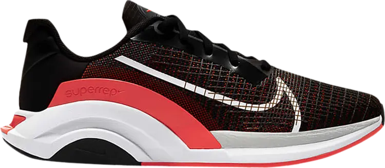 

Кроссовки Nike Wmns ZoomX SuperRep Surge 'Black Bright Crimson', черный