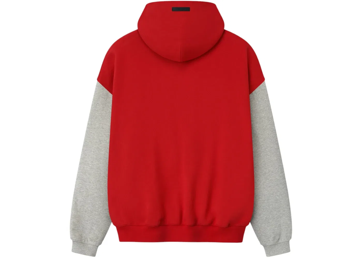 Мужской худи с длинным рукавом Fear of God Essentials Chiefs Sport Hoodie, Red/Concrete Heather — фото 2