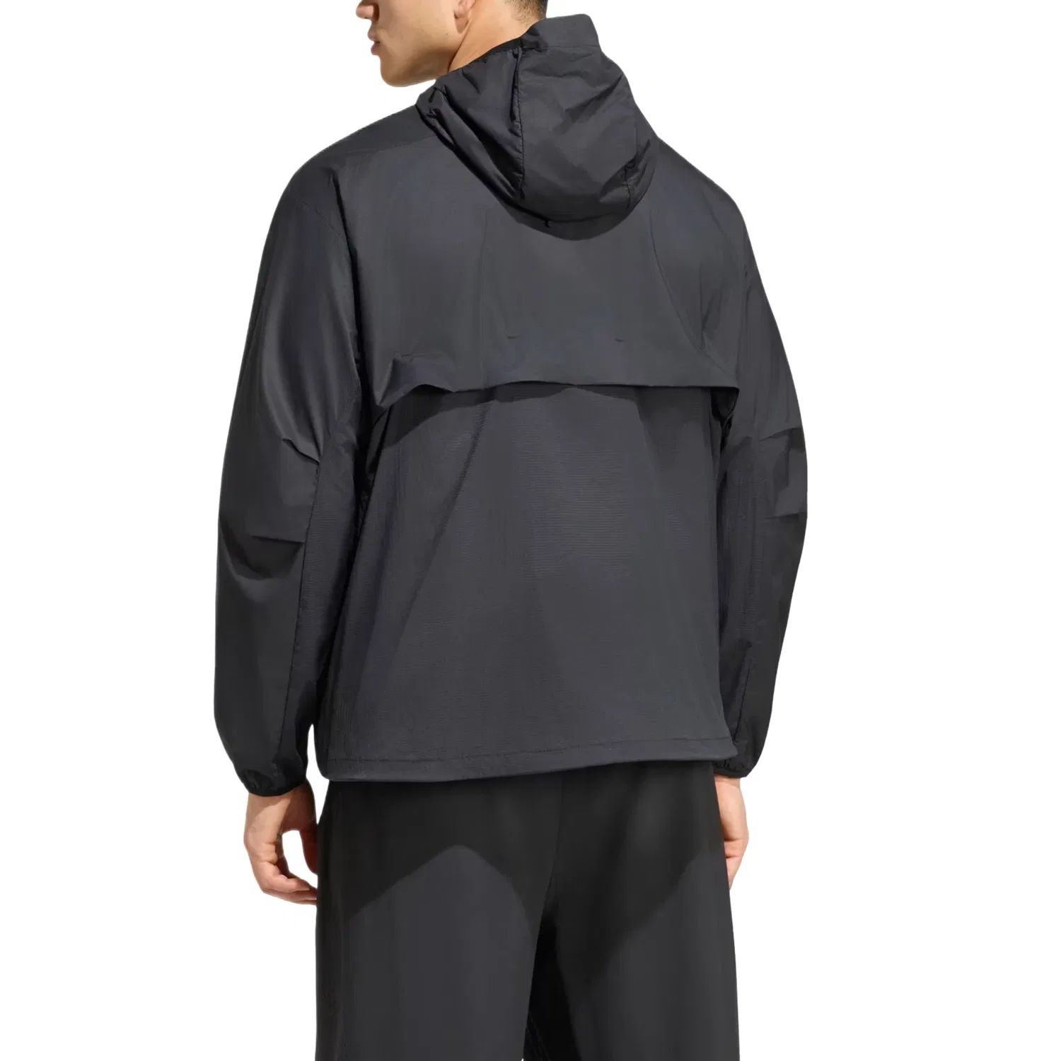 Мужская куртка с принтом Woven Jacket Adidas, Черный — фото 3