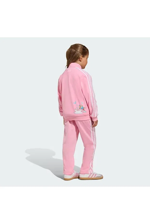 Детский спортивный комплект для девочек Firebird ts Adidas, Pink — фото 2